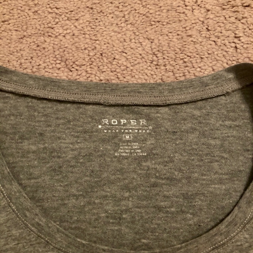 🌹 Roper Long Sleeved T-shirt Size M 🌹 - Picture 6 of 7